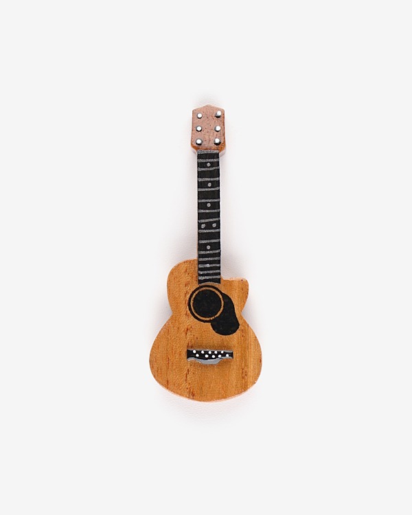 천연목 젓가락 받침대 어쿠스틱 기타 / H4918